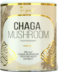 SO GOOD! Błyskoporek podkorowy Chaga 500 mg grzyby ekstrakt z owocnika 60 kaps.