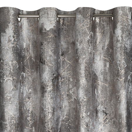 ZASŁONA GOTOWA ESTER 140 X 250 CM STALOWY
