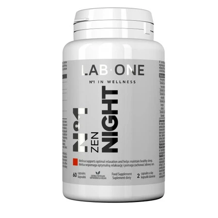 LAB ONE N°1 Zen Night na dobry sen 60 kaps.