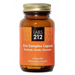 Labs212 Zinc Complex Capsule 15 mg - 45 kaps.