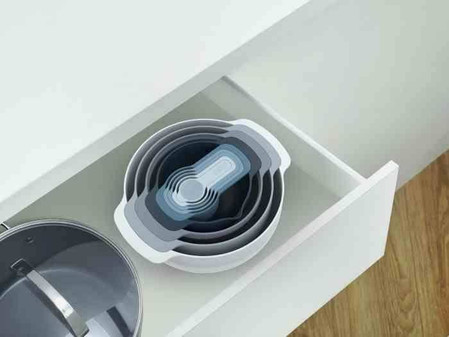 JJ - Zestaw misek i miarek Nest™9 Plus, sky