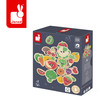 Janod Magnesy drewniane Owoce i warzywa 24 szt. 2+