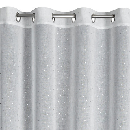 FIRANA GOTOWA GINA 140 X 250 CM BIAŁY