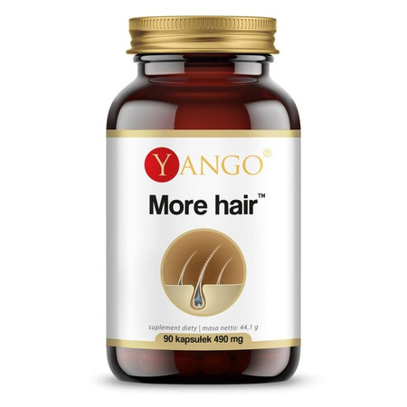 Yango More hair na wsparcie zdrowych włosów 90 kaps.