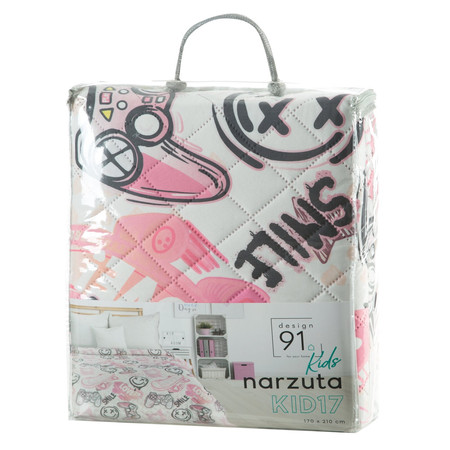 NARZUTA D91 KID 17 170 X 210 CM BIAŁY