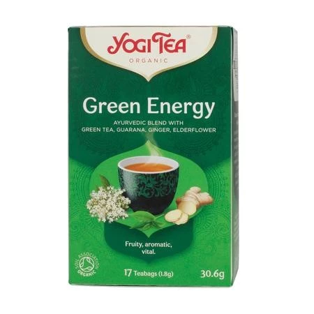 Yogi Tea Herbata Green Energy Bio 17X1,8G Zielona