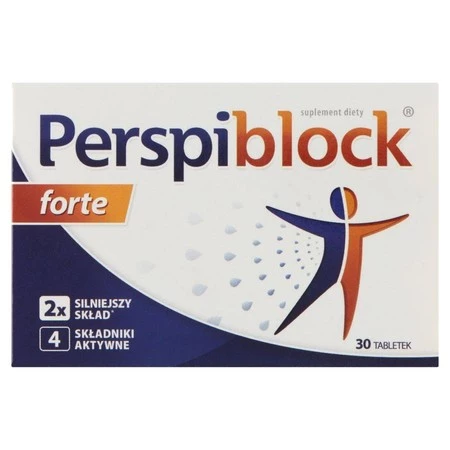 Aflofarm – Perspiblock Forte, Suplement diety – 30 tabletek