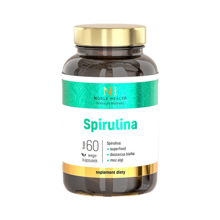 Noble Health Spirulina 60 kaps.