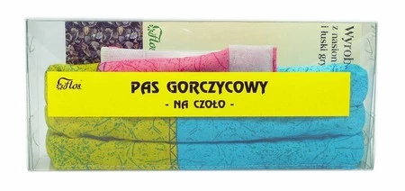 Pas gorczycowy na czoło FLOS