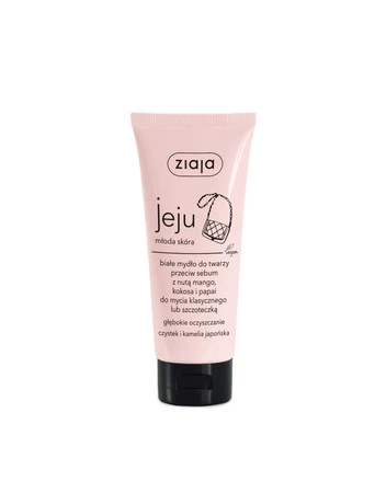 Ziaja Jeju, mydło do twarzy przeciw sebum 75ml