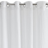 ZASŁONA GOTOWA ZUHAL 140 X 250 CM BIAŁY