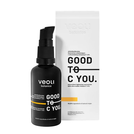 Good To C You antyoksydacyjny koncentrat rozjaśniający z ultrastabilną witaminą C 15% 40ml