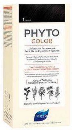 Phyto - Farba do włosów 1 czarny - 1 szt
