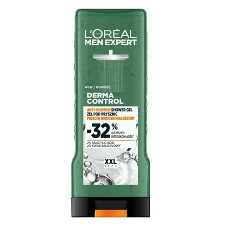 Men Expert Derma Control żel pod prysznic przeciw niedoskonałościom 400ml