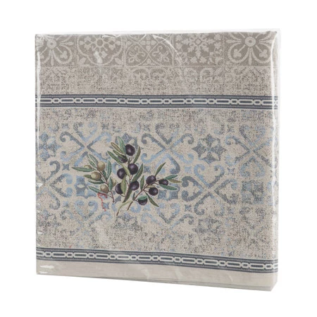 Obrus gobelinowy szerokość: 140 cm, długość: 180 cm, kolor: naturalny