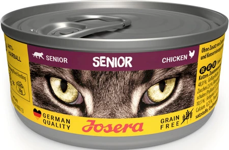 JOSERA Cat Wet Senior Chicken Kurczak puszka 85g