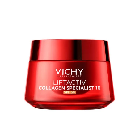 Vichy Liftactiv Collagen Specialist 16 Krem na dzień SPF15 50ml- z systemem wielokrotnego uzupełniania