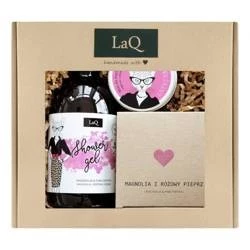 LAQ Zestaw Kicia Magnolia żel masło do ciała mus