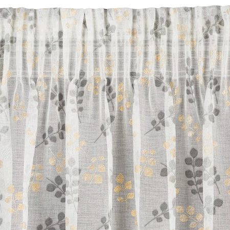 ZASŁONA GOTOWA MIRIAM NA TAŚMIE 140 X 270 CM BIAŁY