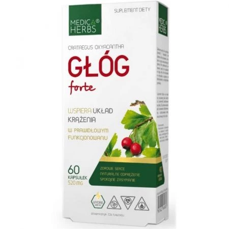 Medica Herbs Głóg Forte 60 kaps