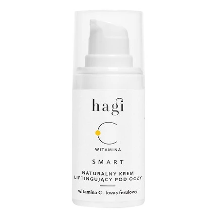 Hagi − Smart C, naturalny krem liftingujący pod oczy z witaminą C − 15 ml