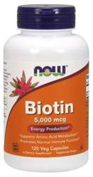BIOTYNA 5000 µg (1 kaps. co drugi dzień) 120 kapsułek