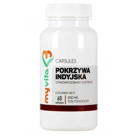 Myvita Pokrzywa Indyjska 200 Mg 60 K