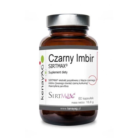 Kenay − Czarny Imbir Sirtmax − 60 kaps.