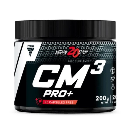 Trec CM3 PRO+ Jabłczan kreatyny 200 kaps.