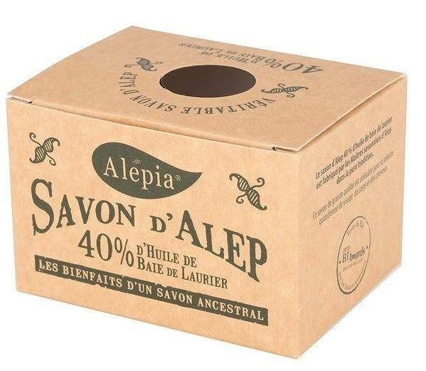 Alepia − Mydło 40% laurowe − 190 g - Nabea.pl