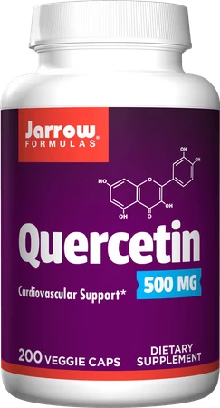 JARROW FORMULAS Quercetin - Kwercetyna 500 mg (200 kaps.)