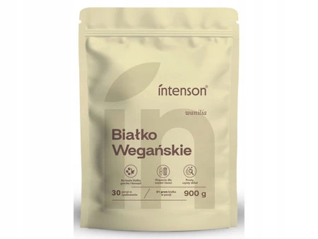 Intenson Wegańskie białko smak wanilia 900g