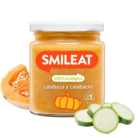 Smileat, BIO Słoiczek z dynią i cukinią 6m+, 230 g