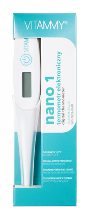 VITAMMY Nano 1 Termometr elektroniczny nowej generacji z alarmem gorączki