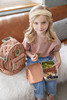 Lassig Lunchbox ze stali nierdzewnej Happy Prints karmelowy