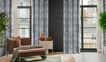 ZASŁONA GOTOWA SARA 140 X 250 CM STALOWY