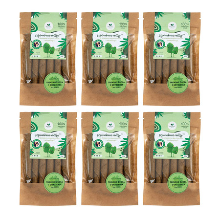 Zestaw 6x Naturalnie Zdrowi Szpinakowe rollsy z żelazem i witaminą C 50 g