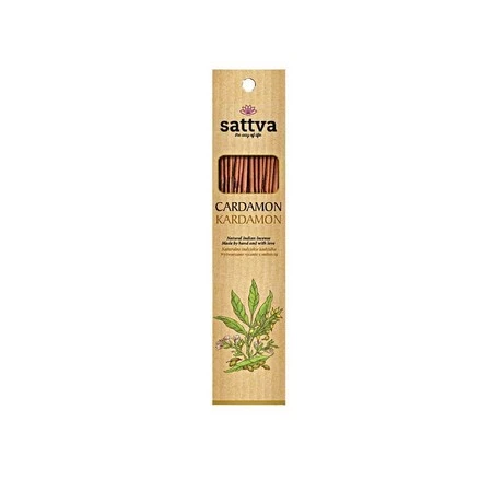 Sattva Naturalne Kadzidła Kardamon Incense 30G