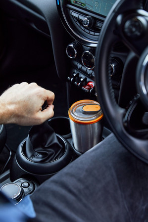 Black+Blum Kubek termiczny stalowy 0,6l.pomarańczowy New V
