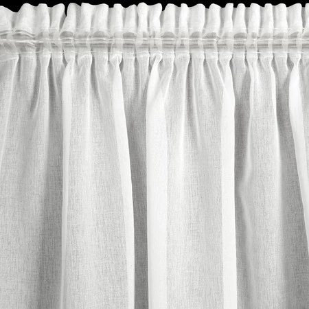 FIRANA GOTOWA OLIVIA NA TAŚMIE 140 X 270 CM BIAŁY