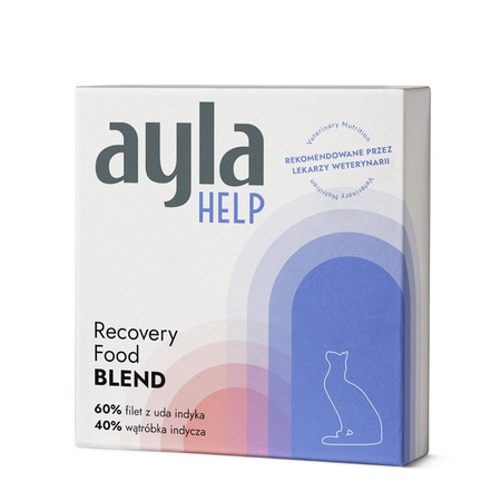 AYLA HELP Recovery Food Blend - filet z uda indyka z wątróbką liofilizowany dla kotów (28g)