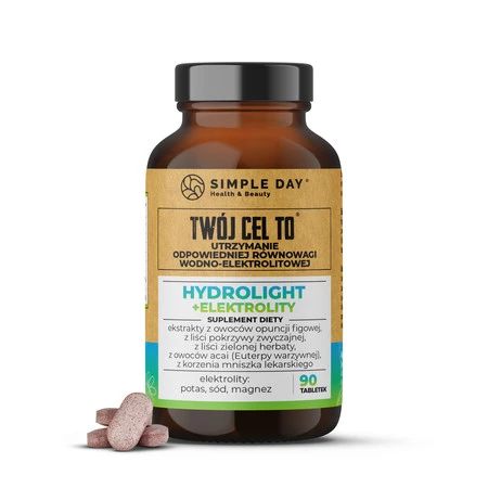 Twój Cel To Hydrolight + elektrotolity wsparcie równowagi wodno-elektrolitowej 90 tabl.