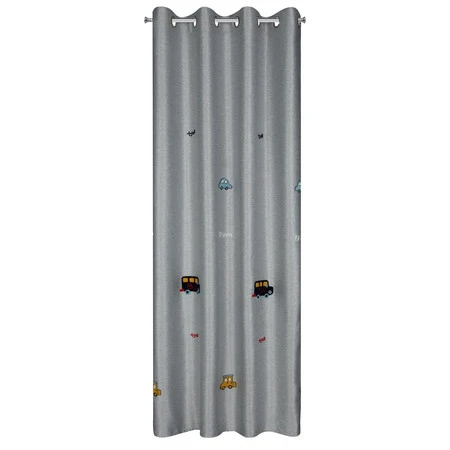 ZASŁONA GOTOWA ALVIN 140 X 250 CM SREBRNY