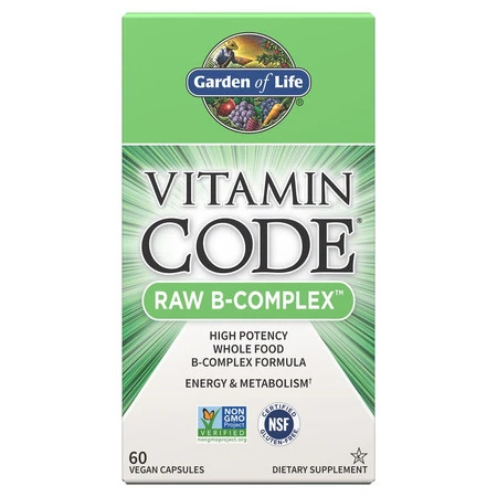 Garden of Life Vitamin Code RAW B-Complex Witamina B Kompleks 60 kaps.