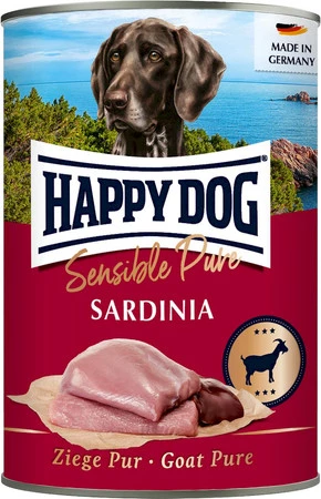 HAPPY DOG Sensible Pure SARDINIA Koza 400g