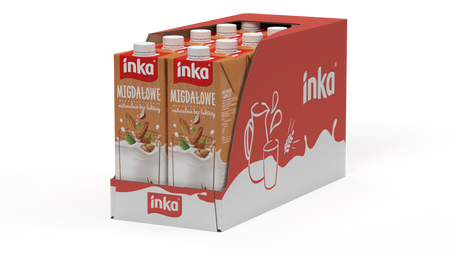 INKA NAPÓJ MIGDAŁOWY 1L x 10 szt