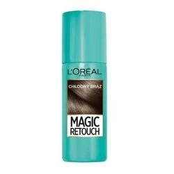 L'Oreal Paris − Magic Retouch, spray do retuszu odrostów Chłodny Brąz − 75 ml