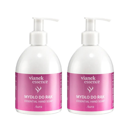 Zestaw: 2x Vianek Essence Mydło do rąk Aura 300ml
