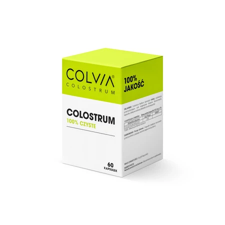 Colvia Colostrum Czyste wsparcie odporności 60 kaps.
