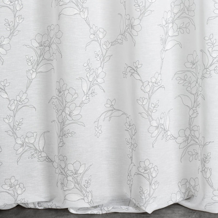 ZASŁONA GOTOWA FIORE 140 X 250 CM BIAŁY